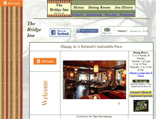 Tablet Screenshot of bridgeinnpleasantville.com